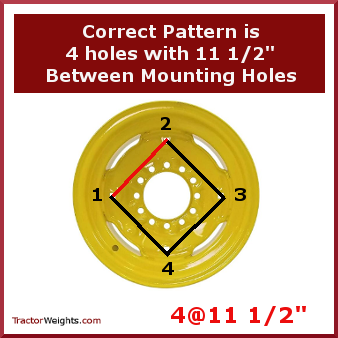 QUICK REFERENCE WHEEL WEIGHT MOUNTING PATTERN SLIDE 21