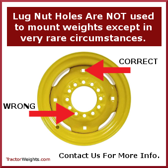 QUICK REFERENCE WHEEL WEIGHT MOUNTING PATTERN SLIDE 46