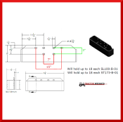 BL511 TRACTOR WEIGHT BRACKET MEASUREMENTS