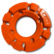 WT511-O TRACTOR WHEEL WEIGHT. Heavy Version of LM8124