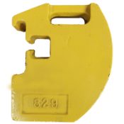 Skid Steer Weight Aftermarket 87052202, 87049625, 87049627, New Holland Yellow