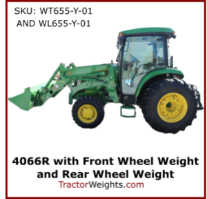 WL655 ON DEERE 4066R