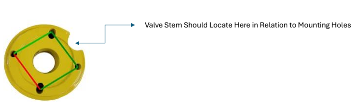 Figure 4 Valve Stem Cut Out